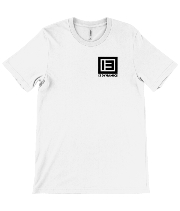 Thirteen Dynamics classic white t-shirt